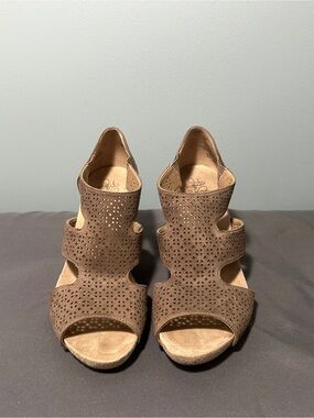 Life Stride Ladies Cork Wedge Sandal